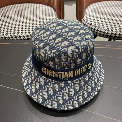 DIOR 26S OBLIQUE JACQUARD BUCKET HAT STYLE 233