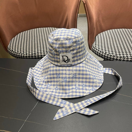 DIOR 26S FLORAL EMBROIDERED SUN HAT STYLE 162