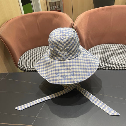 DIOR 26S FLORAL EMBROIDERED SUN HAT STYLE 162