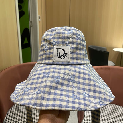 DIOR 26S FLORAL EMBROIDERED SUN HAT STYLE 162