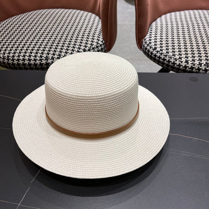 DIOR 26S STRAW BOATER HAT STYLE 199