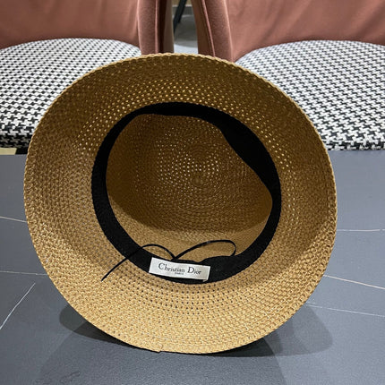 DIOR 26S SHORT BRIM STRAW HAT STYLE 143