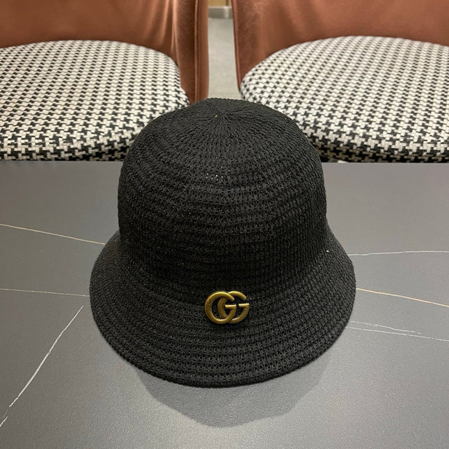 GUCCI 26S CROCHET BUCKET HAT STYLE 58