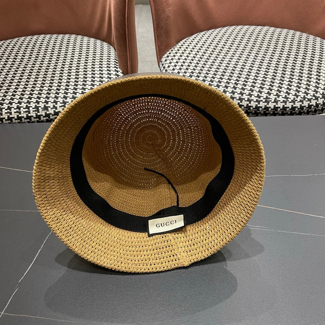 GUCCI 26S CROCHET BUCKET HAT STYLE 60