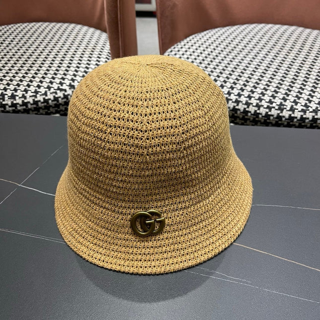 GUCCI 26S CROCHET BUCKET HAT STYLE 60