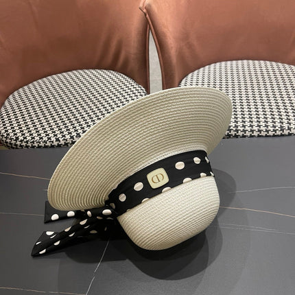 DIOR 26S BRIM STRAW SUN HAT STYLE 182