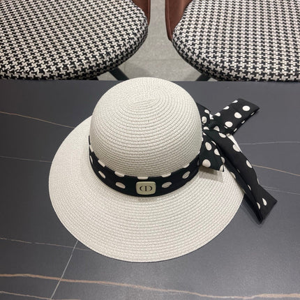 DIOR 26S BRIM STRAW SUN HAT STYLE 182