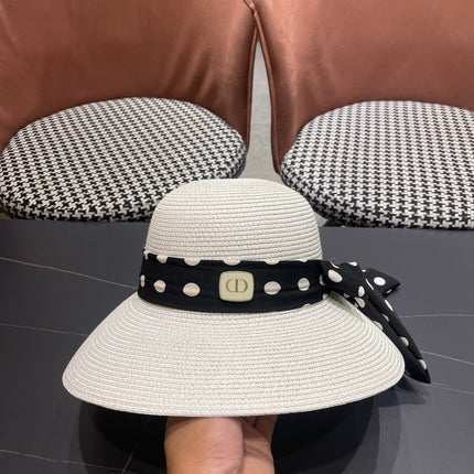 DIOR 26S BRIM STRAW SUN HAT STYLE 182
