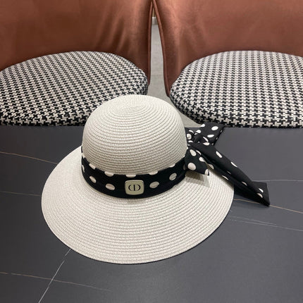 DIOR 26S BRIM STRAW SUN HAT STYLE 182