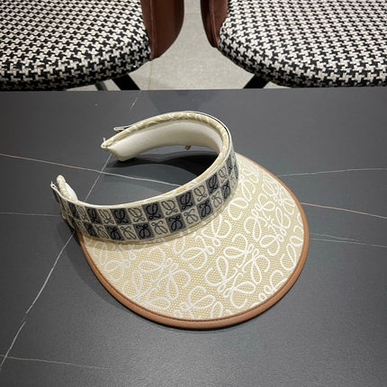 LOEWE 26S MONOGRAM SUN VISOR HAT STYLE 054
