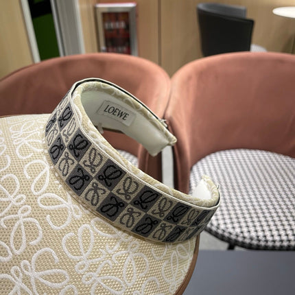 LOEWE 26S MONOGRAM SUN VISOR HAT STYLE 054