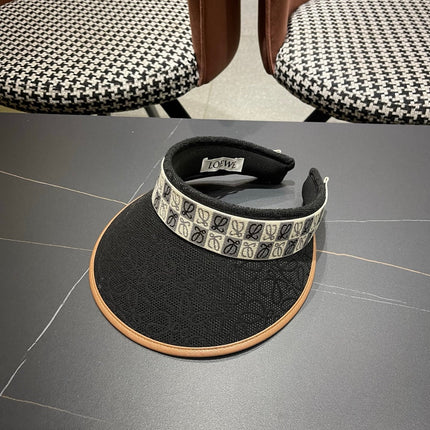 LOEWE 26S MONOGRAM SUN VISOR HAT STYLE 055