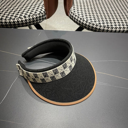 LOEWE 26S MONOGRAM SUN VISOR HAT STYLE 055