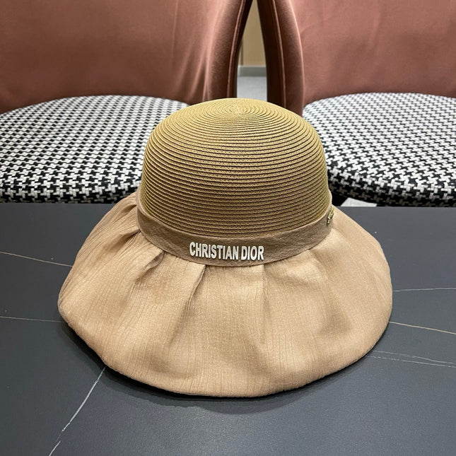 DIOR 26S SILK-BRIM HAT STYLE 74