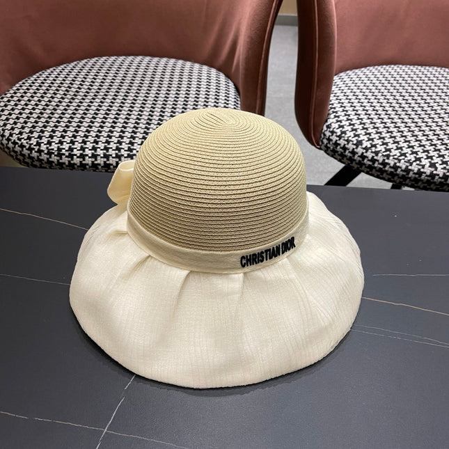 DIOR 26S SILK-BRIM HAT STYLE 73