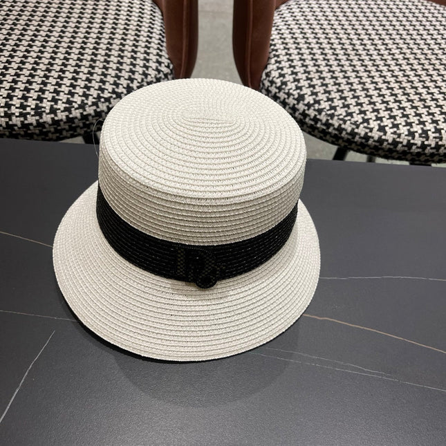 DIOR 26S SHORT BRIM STRAW HAT STYLE 77
