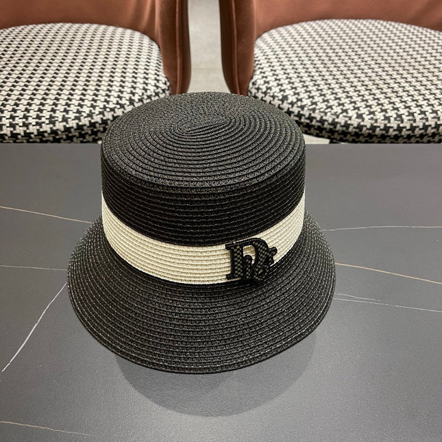 DIOR 26S SHORT BRIM STRAW HAT STYLE 76