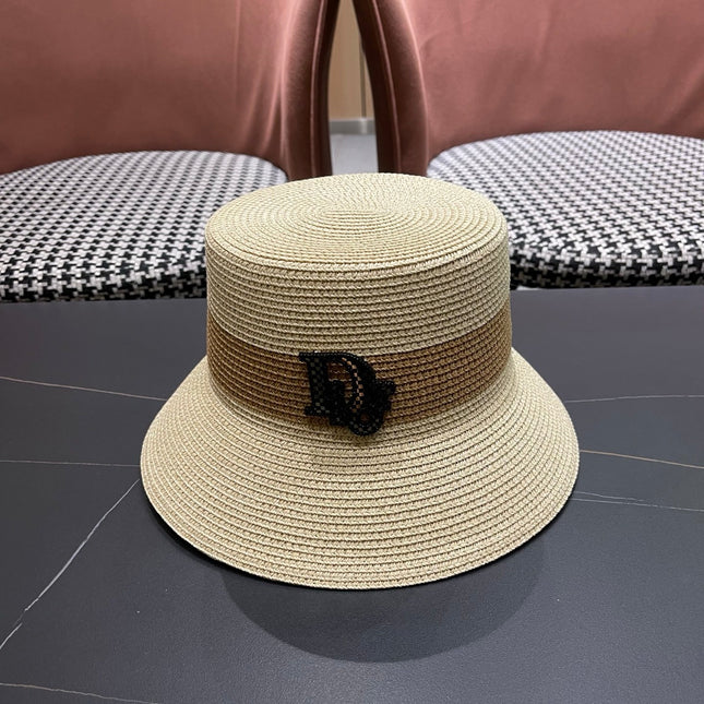DIOR 26S SHORT BRIM STRAW HAT STYLE 75