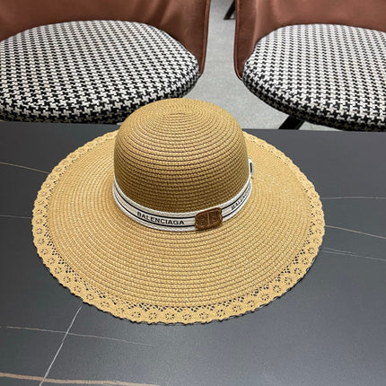 BALENCIAGA 26S WIDE-BRIMMED HAT STYLE 107
