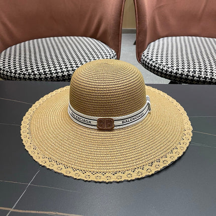 BALENCIAGA 26S WIDE-BRIMMED HAT STYLE 107