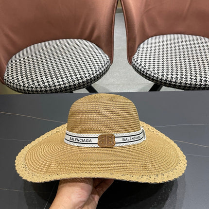 BALENCIAGA 26S WIDE-BRIMMED HAT STYLE 107