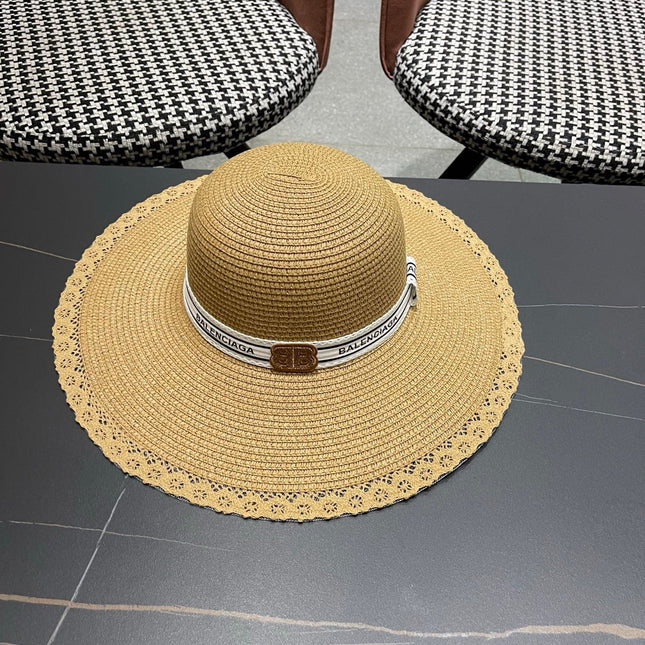 BALENCIAGA 26S WIDE-BRIMMED HAT STYLE 107