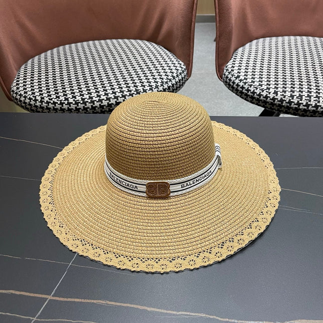 BALENCIAGA 26S WIDE-BRIMMED HAT STYLE 107