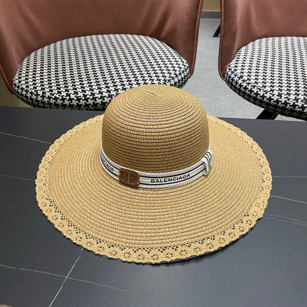 BALENCIAGA 26S WIDE-BRIMMED HAT STYLE 107