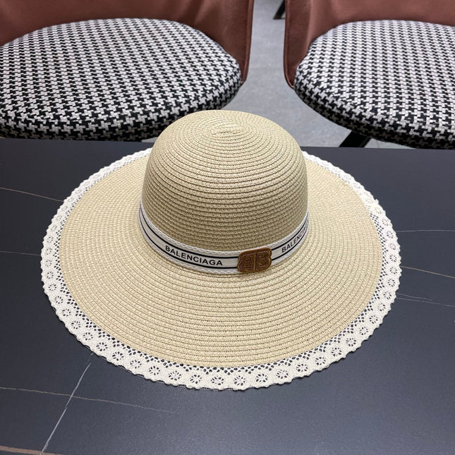 BALENCIAGA 26S WIDE-BRIMMED HAT STYLE 109