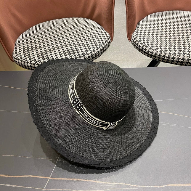 BALENCIAGA 26S WIDE-BRIMMED HAT STYLE 108