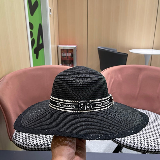 BALENCIAGA 26S WIDE-BRIMMED HAT STYLE 108
