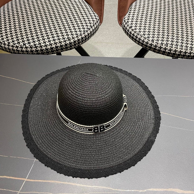 BALENCIAGA 26S WIDE-BRIMMED HAT STYLE 108
