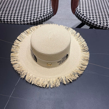 GUCCI 26S WIDE-BRIMMED STRAW HAT STYLE 66