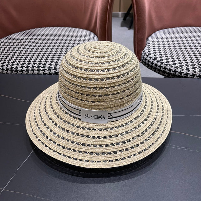 BALENCIAGA 26S WIDE-BRIMMED HAT STYLE 78