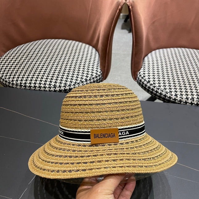 BALENCIAGA 26S WIDE-BRIMMED HAT STYLE 77