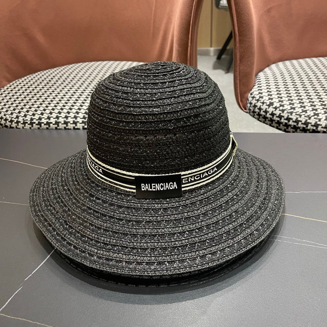 BALENCIAGA 26S WIDE-BRIMMED HAT STYLE 76