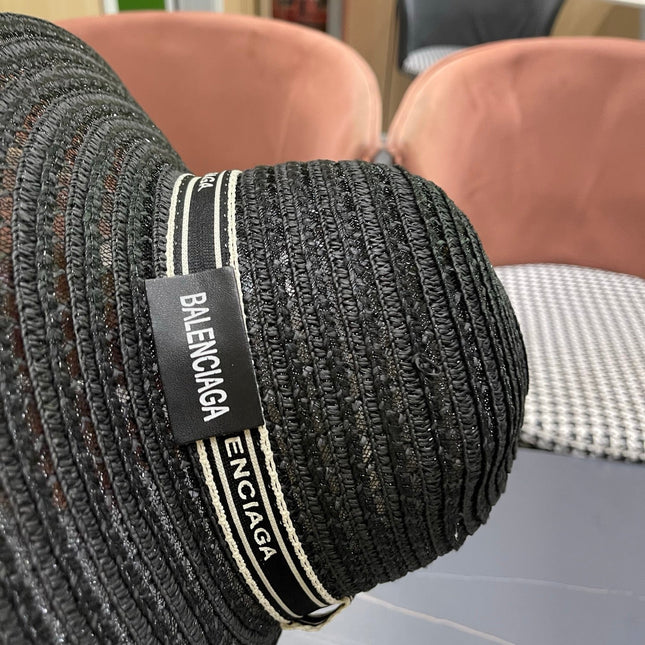 BALENCIAGA 26S WIDE-BRIMMED HAT STYLE 76
