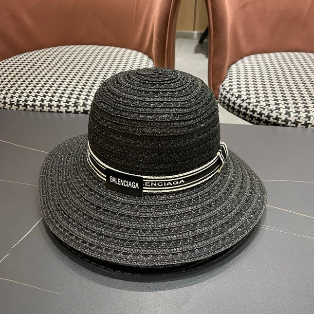 BALENCIAGA 26S WIDE-BRIMMED HAT STYLE 76