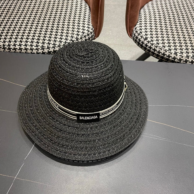 BALENCIAGA 26S WIDE-BRIMMED HAT STYLE 76