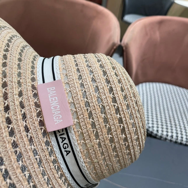 BALENCIAGA 26S WIDE-BRIMMED HAT STYLE 75