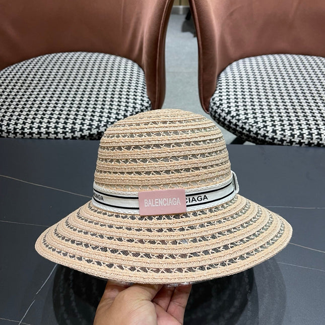 BALENCIAGA 26S WIDE-BRIMMED HAT STYLE 75