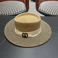 GUCCI 26S WIDE-BRIMMED STRAW HAT 265