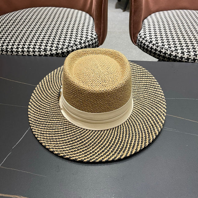 GUCCI 26S WIDE-BRIMMED STRAW HAT 265