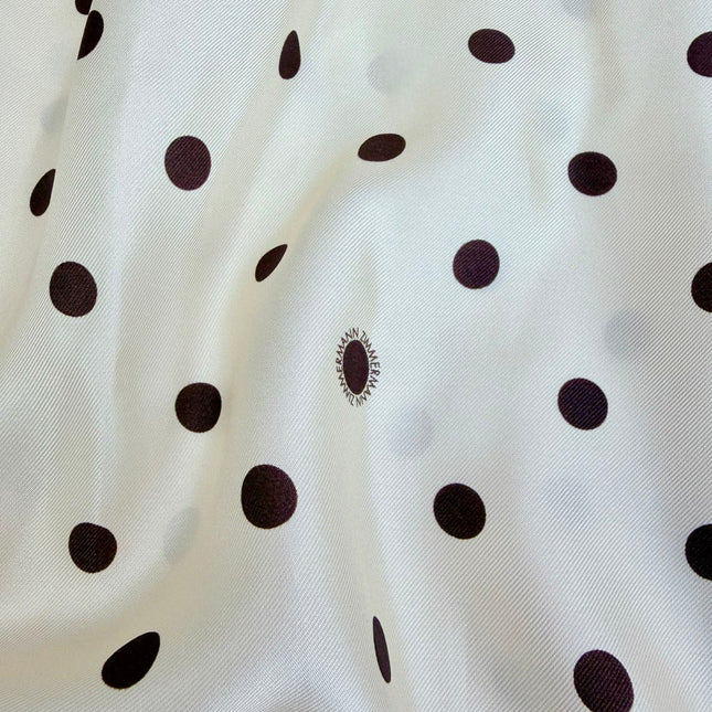 ZIMMERMANN 26S POLKA DOT PLEATED MIDI DRESS STYLE 72