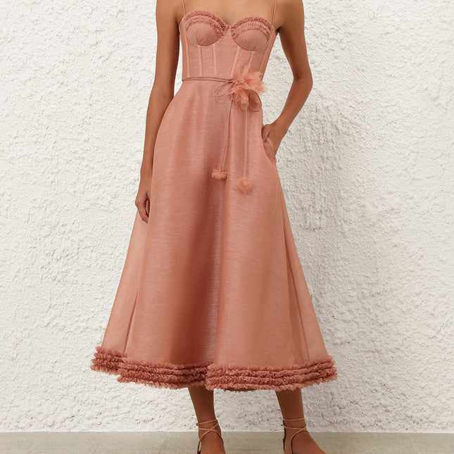 ZIMMERMANN 26S MIDI DRESS 310424