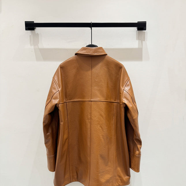 MIUMIU LEATHER JACKET STYLE 845