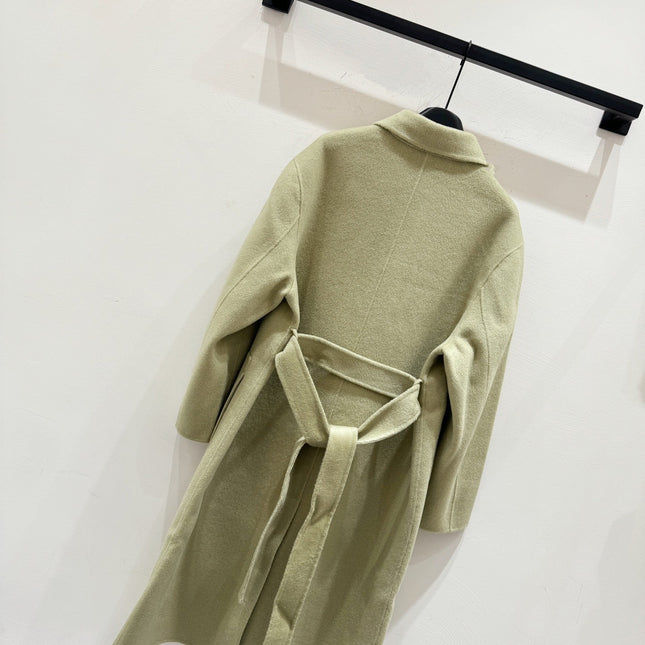 HERMES 25S LONG CASHMERE COAT 171