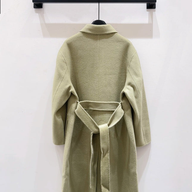 HERMES 25S LONG CASHMERE COAT 171