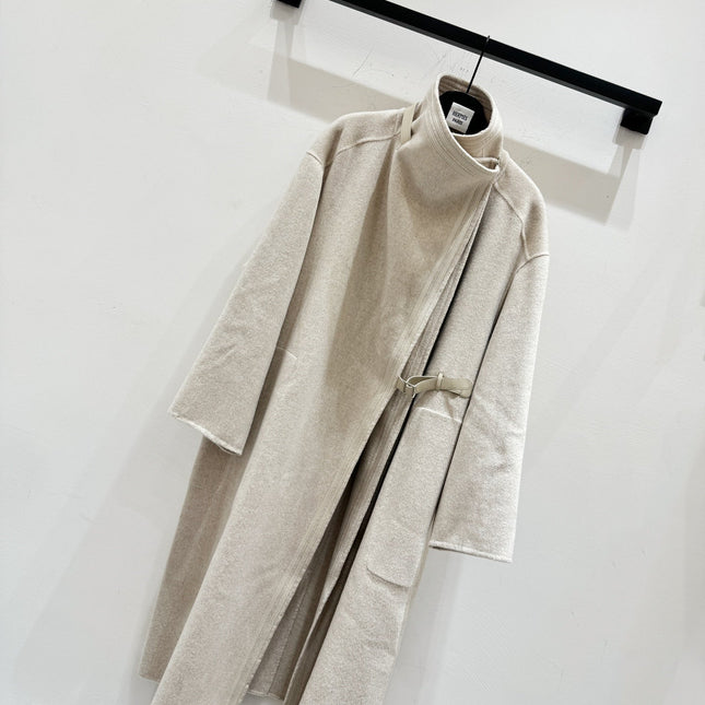 HERMES 25S LONG CASHMERE COAT 156