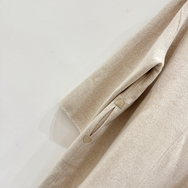 HERMES 25S LONG CASHMERE COAT 156